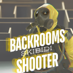 Play Backrooms Skibidi Shooter now!
