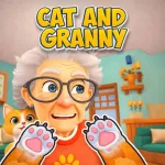 Cat and Granny - free online game