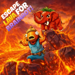 Play Escape Lava for Brainrots! now!