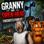Granny and Siren Head: Freddy's Forest - free online game