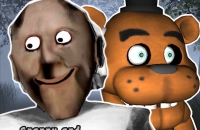 Play Granny and Siren Head: Freddy's Forest now!