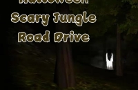 Play Halloween Scary Jungle Road Drive now!