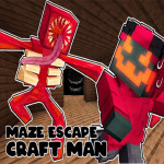 Play Maze Escape : Craft Man now!