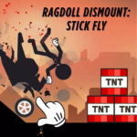 Play Ragdoll Dismount: Stick Fly now!