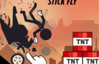 Play Ragdoll Dismount: Stick Fly now!