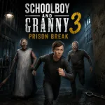 Schoolboy and Granny 3: Prison Break - free online game
