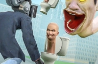 Play Skibidi Toilet TopDown Survival now!
